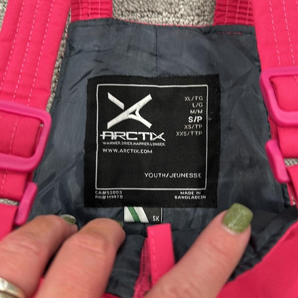 Girls snow bibs - Picture 2 of 2